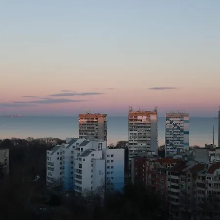 Sky View Near To Sea Garden